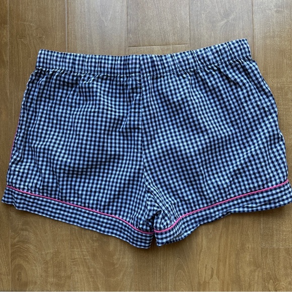 Liz Claiborne Sleepwear Black and White Gingham Pajama Set, Size Medium - Picture 6 of 15